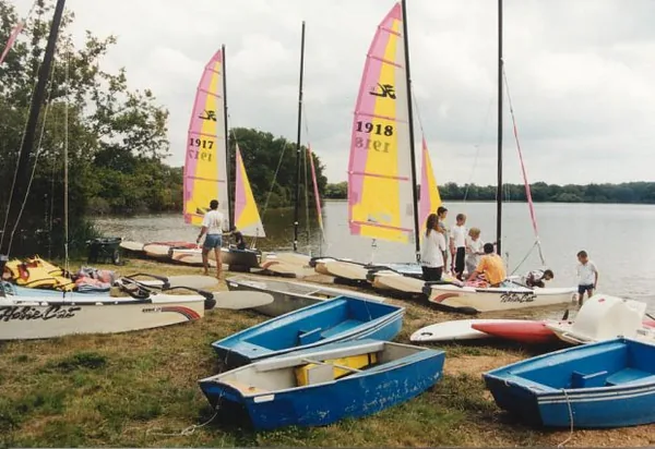 Base de voile à Lathus-Saint-Rémy, Vienne (86)