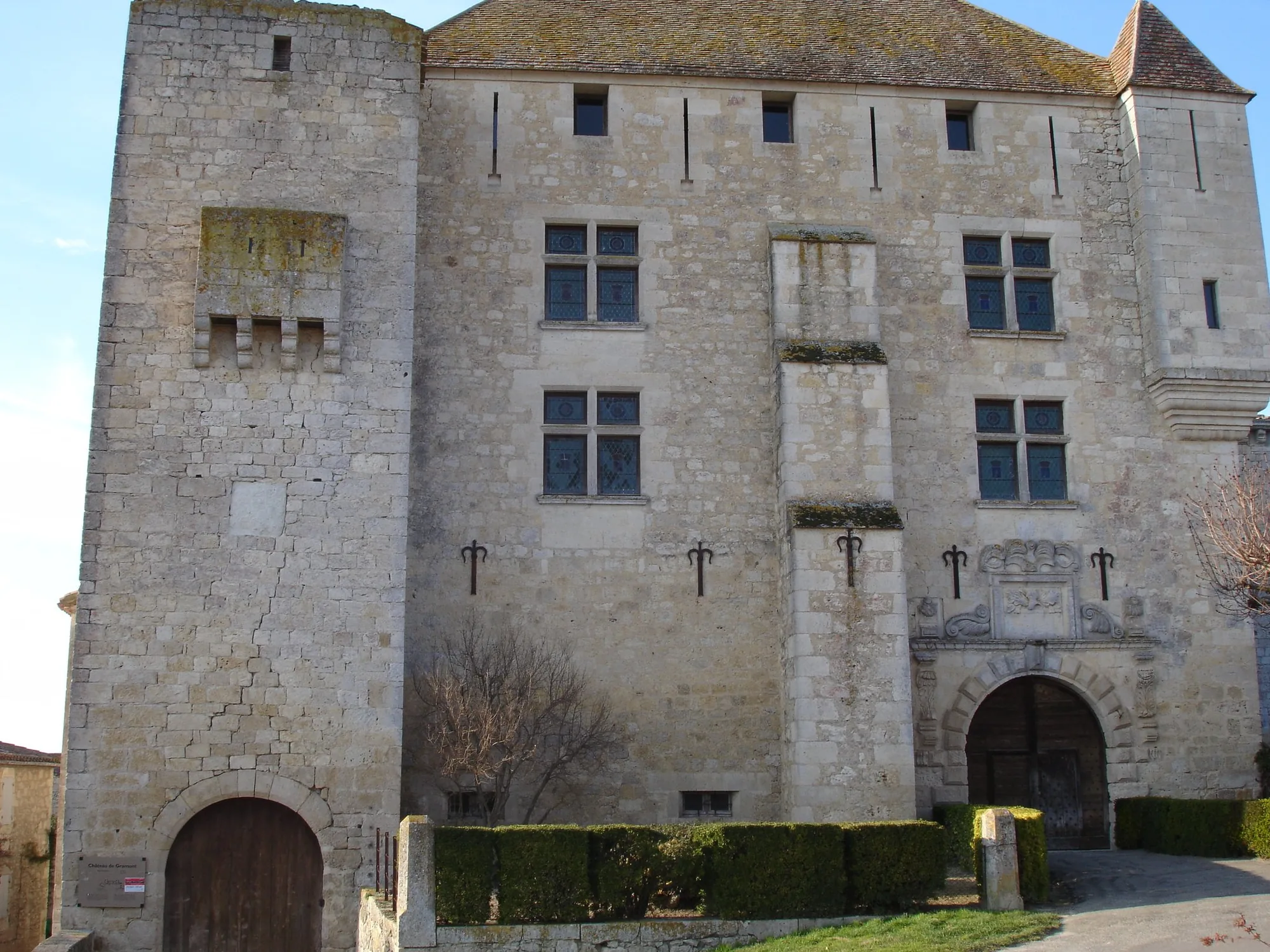 Château de Gramont à Gramont, Tarn-et-Garonne (82)