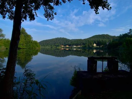 Étang Ramstein-Plage à Baerenthal, Moselle (57)