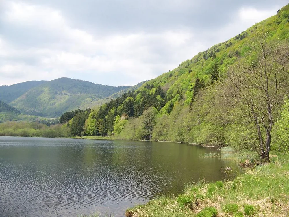 Lac de Sewen à Sewen, Haut-Rhin (68)