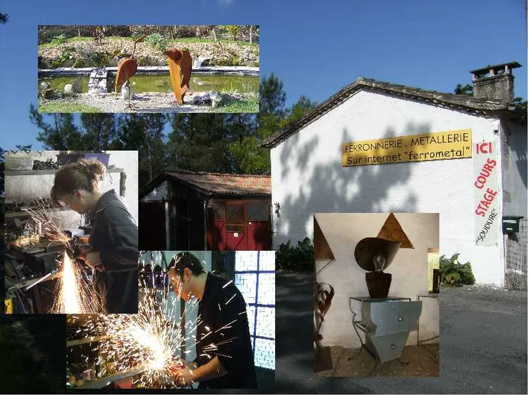Metallerie d'Art Bernard Lambert à Cudos, Gironde (33)