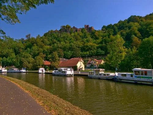Port de Plaisance de Lutzelbourg à Lutzelbourg, Moselle (57)
